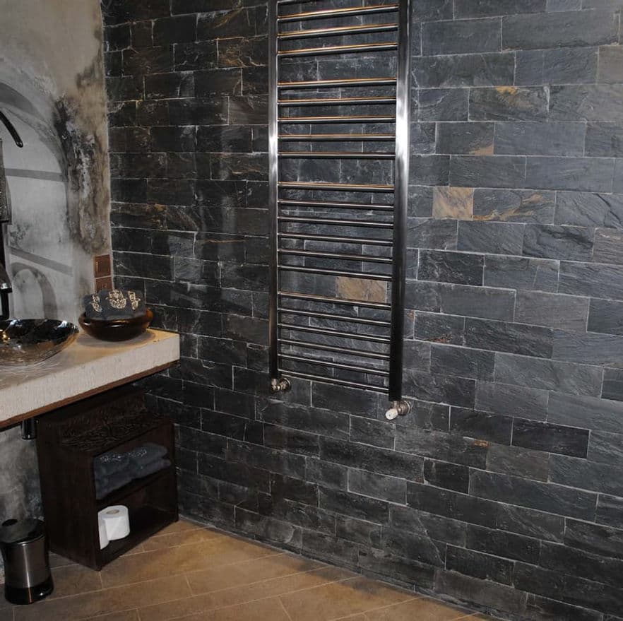 Salle de Bain en Ardoise Noire Beni Khirane - Ardoise Noire Beni Khirane