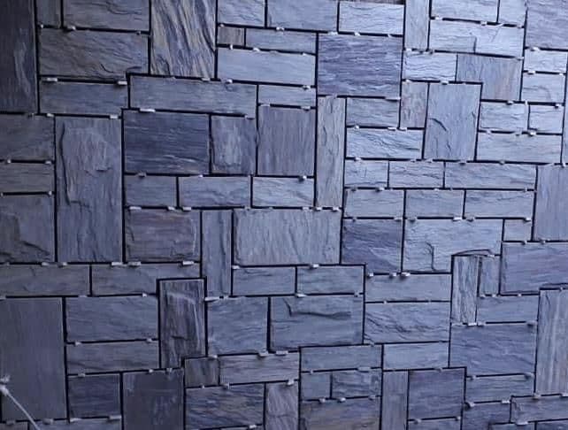 Dalle de Ardoise Violet Foncé — Maroc